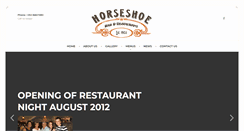 Desktop Screenshot of horseshoe.ie